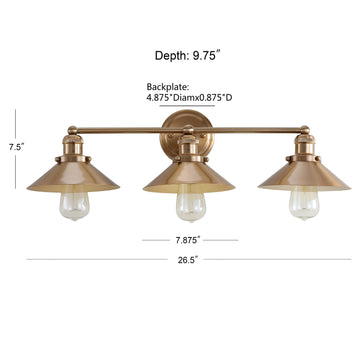 July Metal Shade Sconce